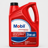 Aceite Mobil Multigrado Alto Kilometraje 25W60 5L