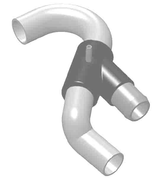 Manguera de refrigerante del radiador Ford Taurus 2000 V6 3.0L Part: 6 ...