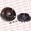 base para amortiguador frontal izquierda dodge/chrysler 300 2005 2015    part: 7593-kit