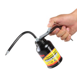 Aceitera de presion, bote de acero, tubo flexible (250 ml) Part: A2F