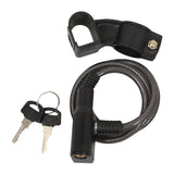 Cable candado flexible, 4 llaves de seguridad (90 cms) Part: C-1690