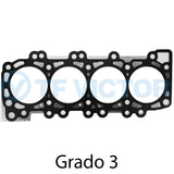 Juntas de cabeza para diesel ligero Frontier Nissan L4 2.5L (2488cc) part: CA-38-GR3