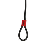 Cable candado flexible de seguridad, doble lazo (1.2 mts) Part: CSDL-12