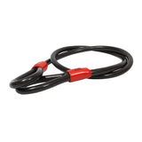 Cable candado flexible de seguridad, doble lazo (1.5 mts) Part: CSDL-15