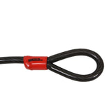 Cable candado flexible de seguridad, doble lazo (1.5 mts) Part: CSDL-15