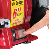 Esmeril de Banco 6 (1/2 HP, 250 W, 3.450 RPM) Part: ED-6