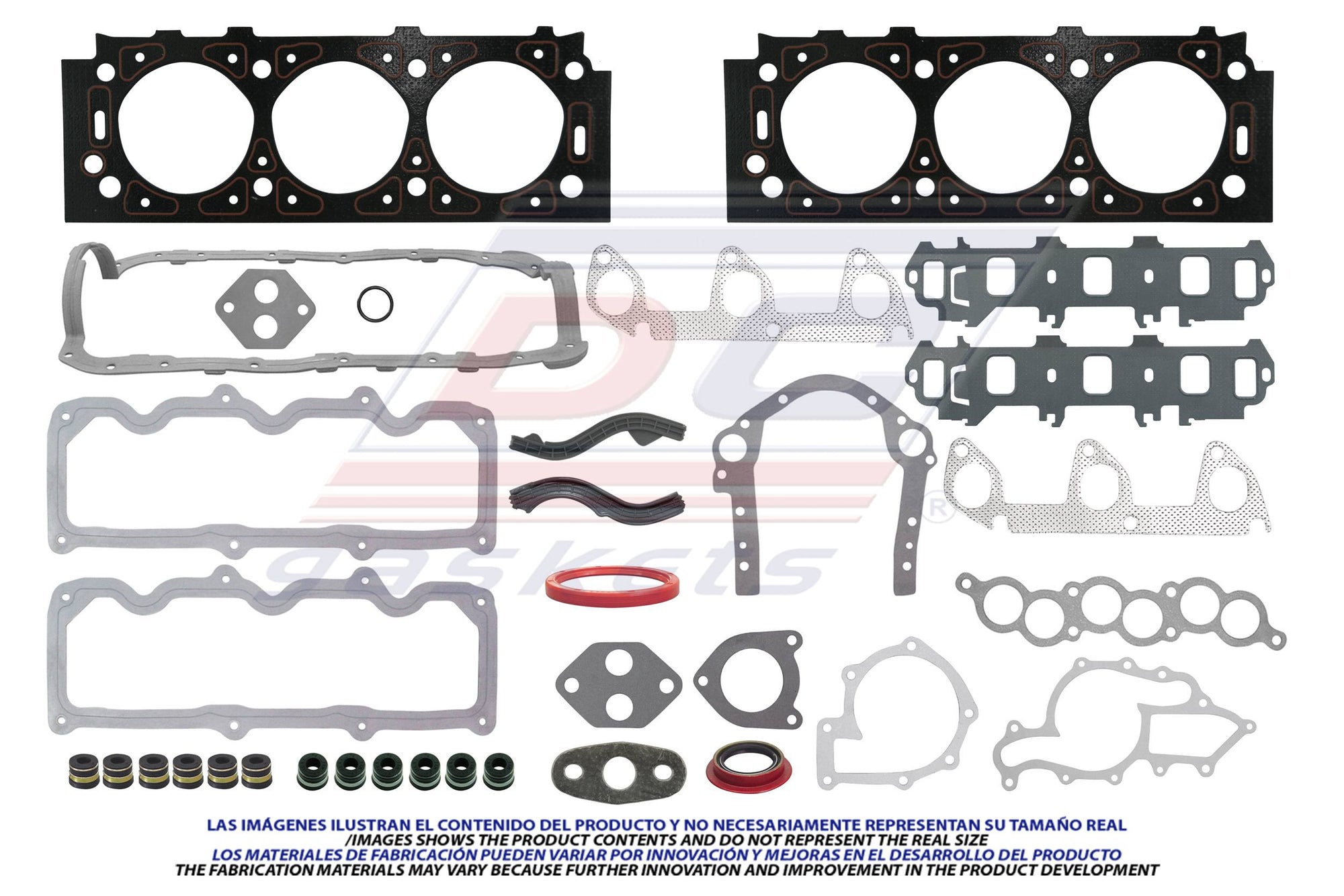 Juego Completo ford v6, 183 part: FS-000318 – Diagsa Automotriz