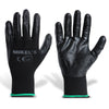 Guantes para trabajo de nylon con espuma de nitrilo (M) Part: GEN-2M