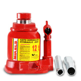 Gato hidrulico de botella con tornillo de extensin (12 ton, Chaparro) Part: GH-12CH