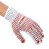 Guantes para trabajo de algodon con puntos de PVC Part: GPVC-2