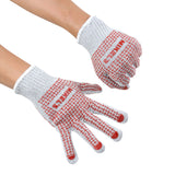 Guantes para trabajo de algodon con puntos de PVC Part: GPVC-2