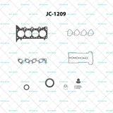 Juego de juntas GM L4 1.2L (1206cc) DOHC 16V LMU S-TEC II (11-16) Spark part: JC-1209