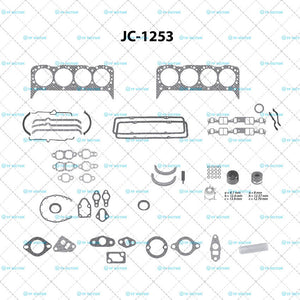 Juego de juntas BLOCK PEQUEÑO / SMALL BLOCK part: JC-1253