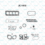 Juego completo para diesel ligero Wagon part: JC-1415