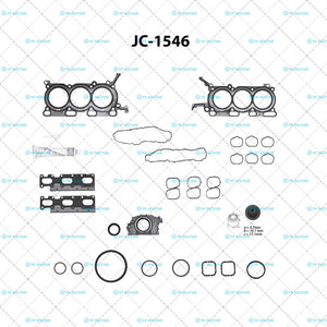 Juego de juntas MKX 07-10 Ford V6 3.5L (213) DOHC 24V DURATEC VIN C part: JC-1546