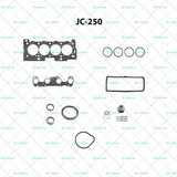 Juego de juntas Peugeot L4 1.4L (1360cc) SOHC 8V TU3JP (KFW) (00-11) 206 (00-09) 207 Compact (09-11) part: JC-250