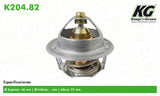 Termostato CHR SHADOW L4 2.2L 1987-1994  part: K204.82
