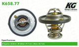 Termostato DGE CALIBER L4 2.4L 2007-2012  part: K658.77