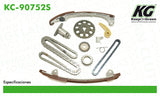 Kit de Distribución de Cadena TY CAMRY L4 2.4L 2002-2010  part: KC-90752S