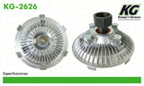Fan Clutch GM BLAZER V6 4.3L 1996-2003  part: KG-2626