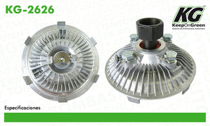 Fan Clutch GM BLAZER V6 4.3L 1996-2003  part: KG-2626