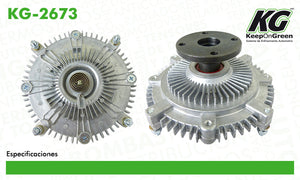 Fan Clutch MIT MONTERO V6 3.5L 2002  part: KG-2673