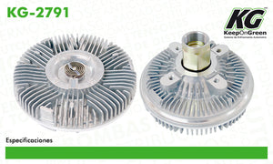 Fan Clutch DGE DURANGO V6 3.7L 2004-2009  part: KG-2791