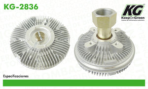 Fan Clutch FD E-350 ECONOLINE V10 6.8L 1997-2004  part: KG-2836