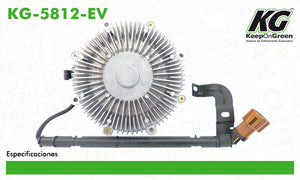 Fan Clutch FD EXPLORER V6 4.0L 2007-2010  part: KG-5812-EV