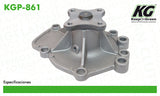 Bomba de Agua NSN 200SX L4 2.0L 1995-1998  part: KGP-861