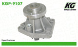 Bomba de Agua CAD CATERA V6 3.0L 1997-2001  part: KGP-9107