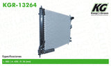 Radiador  part: KGR-13264