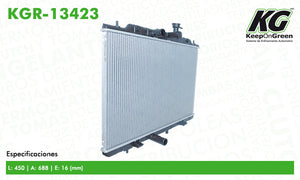Radiador  part: KGR-13423