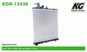 Radiador  part: KGR-15438