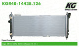Radiador GM CHEVY L4 1.6L 1997-2013 Transmision Automatica, Vehiculos C/A.A.  part: KGR40-14438.126