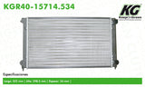Radiador VW CABRIOLET L4 1.8L 1985-1992  part: KGR40-15714.534