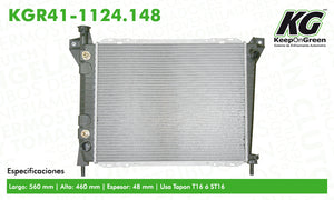 Radiador  part: KGR41-1124.148