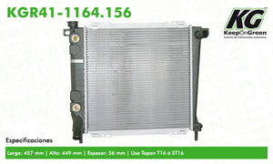 Radiador FD EXPLORER V6 4.0L 1991-1994  part: KGR41-1164.156