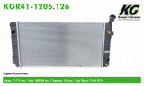 Radiador OLD CUTLASS SUPREME V6 3.1L 1992  part: KGR41-1206.126