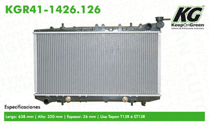 Radiador  part: KGR41-1426.126