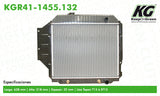 Radiador FD E-150 ECONOLINE L6 4.9L 1992-1996  part: KGR41-1455.132