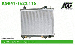Radiador  part: KGR41-1623.116