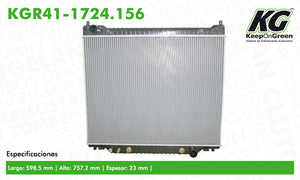 Radiador  part: KGR41-1724.156
