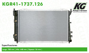 Radiador  part: KGR41-1737.126