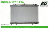 Radiador  part: KGR41-1751.126