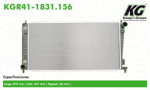 Radiador FD F-150 V6 4.2L 1997-1998  part: KGR41-1831.156