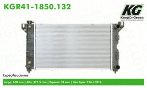 Radiador CHR TOWN & COUNTRY V6 3.3L 1996-2000  part: KGR41-1850.132