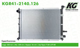 Radiador  part: KGR41-2140.126