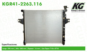 Radiador  part: KGR41-2263.116