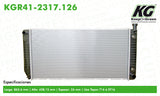 Radiador GM C1500 V8 5.0L 1996-1999  part: KGR41-2317.126